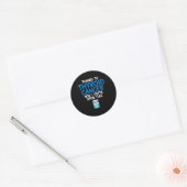 Krebsgeschenk Runder Aufkleber (Umschlag)