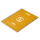 Krebsgeschwür Notizblock (Linke Seite)