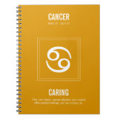 Krebsgeschwür Notizblock (Vorderseite)