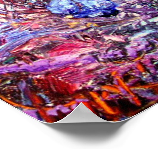 Krebsgeschwür Poster (Ecke)