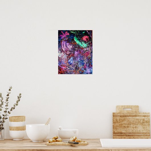 Krebsgeschwür Poster (Küche)