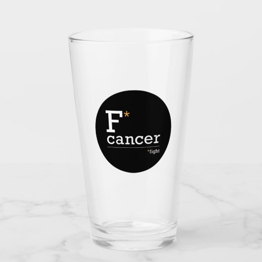 Krebsglas Glas (Vorderseite)