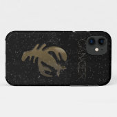 Krebsgold Case-Mate iPhone Hülle (Rückseite (Horizontal))