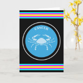 Krebsgrüßkarte Karte (Gelbe Blume)