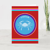 Krebsgrüßkarte Karte (Vorderseite)