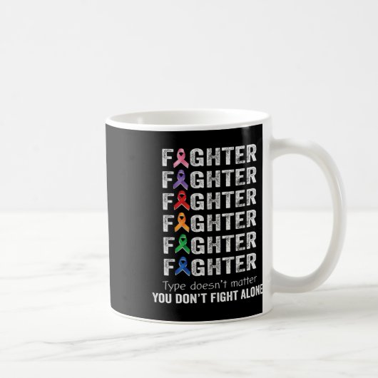 Krebskämpfer Überlebender Bewusstsein Welttag gege Kaffeetasse (Rechts)