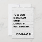 Krebskarte schlagen ankündigung (Vorderseite)