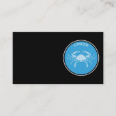 Krebskarte Visitenkarte (Vorderseite)