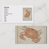 Krebskarte Visitenkarte (Vorne/Hinten)