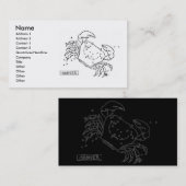 Krebskarte Visitenkarte (Vorne/Hinten)