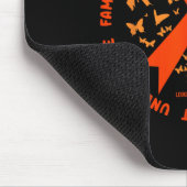 Krebskleidung - Leukämie-Bewusstsein Mousepad (Ecke)