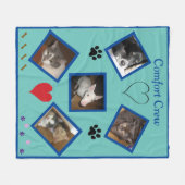 Krebskomfort-Crew Fleecedecke (Vorderseite (Horizontal))