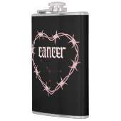 Krebskonstellation Gothic Dark Celestial Edgy Flachmann (Links)