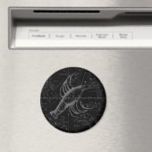 Krebskonstellation Hevelius 1690 Dekor Magnet (In Situ (Geschirrspüler))
