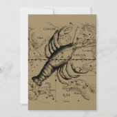 Krebskonstellation Hevelius 1690 Juni 21-Juli 22 (Vorderseite)