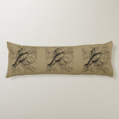 Krebskonstellation von Hevelius um 1690 Seitenschläferkissen (Vorderseite)