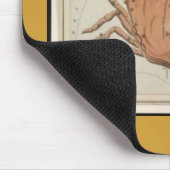 Krebskrebs-Mousepad Mousepad (Ecke)