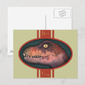 Krebskrebs Postkarte (Vorne/Hinten)