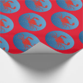 Krebskrebs Zodiac Thunder_Cove Geschenkpapier (Ecke)