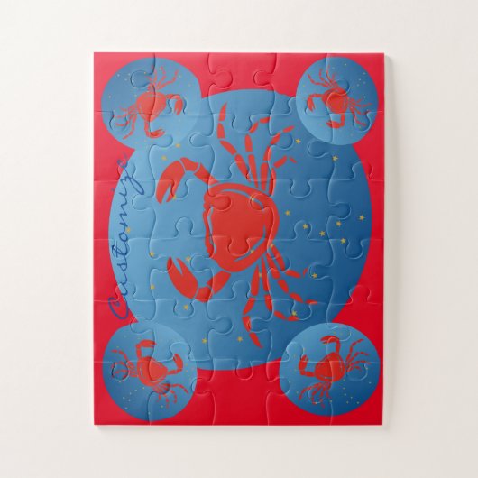 Krebskrebs Zodiac Thunder_Cove Puzzle (Vertikal)