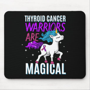 Krebskrieger Magisches Einhorn Lila Aquamarin und  Mousepad