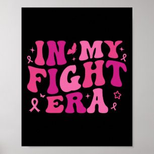 Krebskrieger rosa Schleife Poster