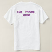 Krebskrieger T-Shirt (Design Rückseite)