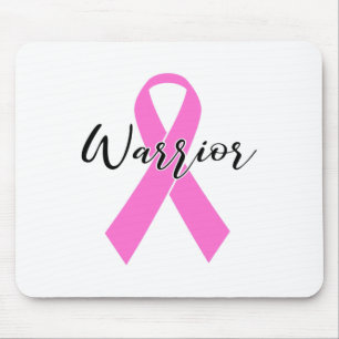 Krebskrieger T Shirt Rosa Band Bewusstsein Survi Mousepad