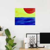 Krebslecken Poster (Heimbüro)