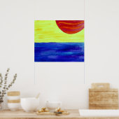 Krebslecken Poster (Küche)