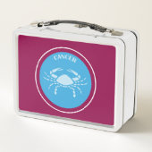 Krebslunch Metall Brotdose (Rückseite)