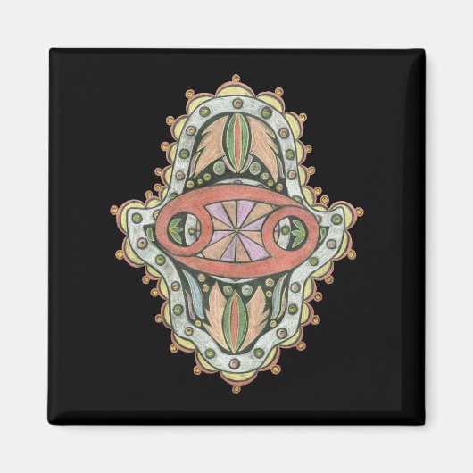 Krebsmagnet Magnet (Vorne)