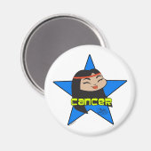 Krebsmagnet Magnet (Vorderseite/Rückseite)