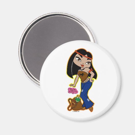 Krebsmagnet Magnet (Vorderseite/Rückseite)