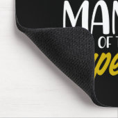 Krebsmama eines Superhelden Mousepad (Ecke)
