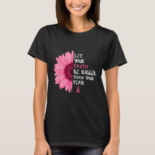 Krebsmonats-Blume Rosa Schleife Frauen T-Shirt