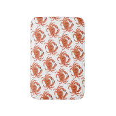 Krebsmuster Badematte (Vorderseite Vertikal)