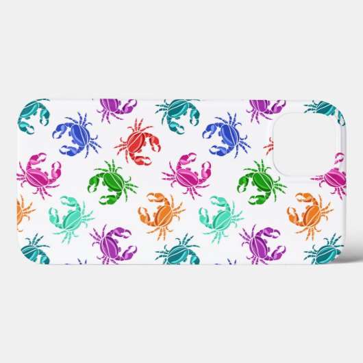 Krebsmuster Case-Mate iPhone Hülle (Rückseite (Horizontal))