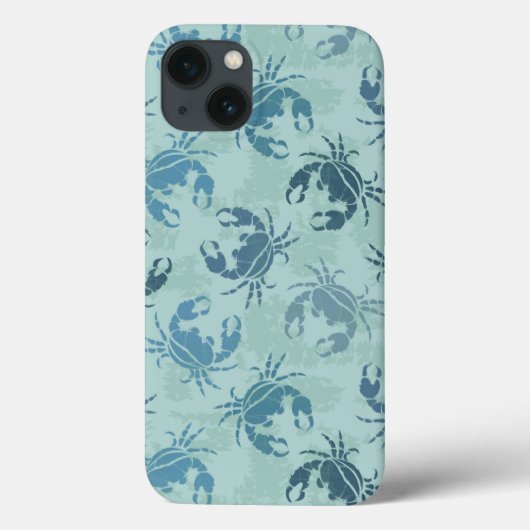 Krebsmuster der gefärbte Krawatte Case-Mate iPhone Hülle (Rückseite)