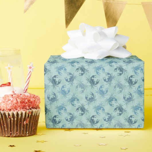 Krebsmuster der gefärbte Krawatte Geschenkpapier (Geburtstagsparty)