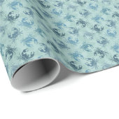 Krebsmuster der gefärbte Krawatte Geschenkpapier (Rolleneckpunkt)