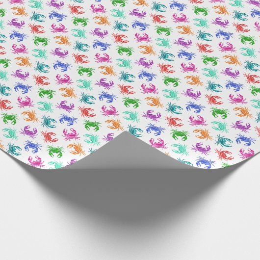 Krebsmuster Geschenkpapier (Ecke)