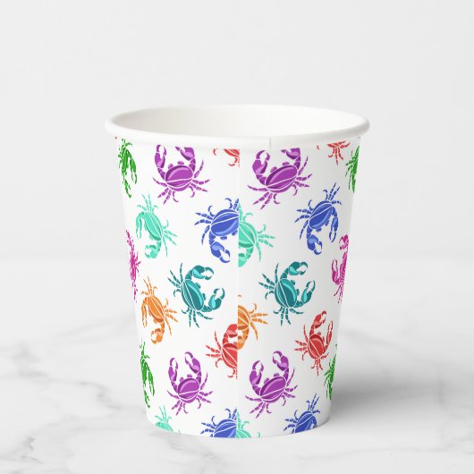 Krebsmuster Pappbecher (Rechts)