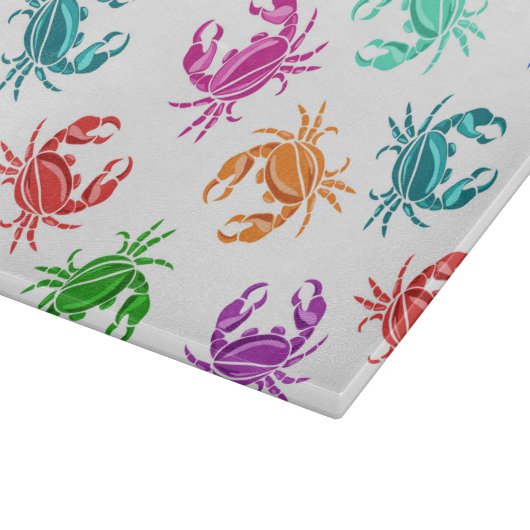 Krebsmuster Schneidebrett (Ecke)