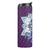 Krebsmuster Thermosbecher (Nach links gedreht)