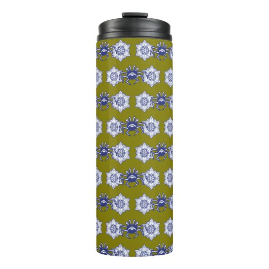 Krebsmuster Thermosbecher (Vorderseite)