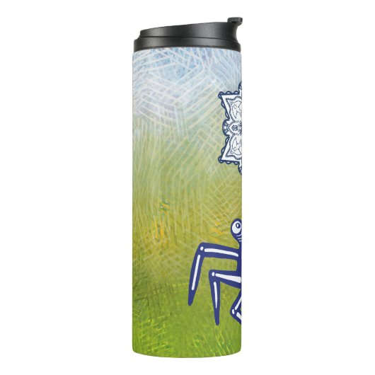 Krebsmuster Thermosbecher (Nach links gedreht)