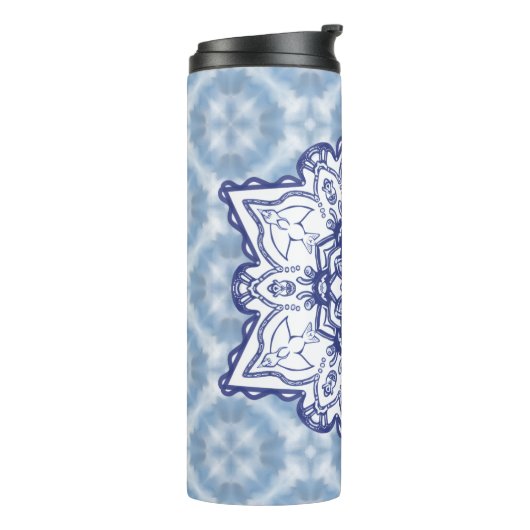 Krebsmuster Thermosbecher (Nach links gedreht)