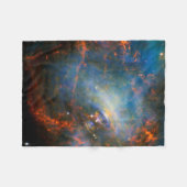 Krebsnebel Fleecedecke (Vorderseite (Horizontal))