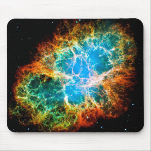 Krebsnebel-Supernovaüberrest Hubble-Weltraumfoto Mousepad